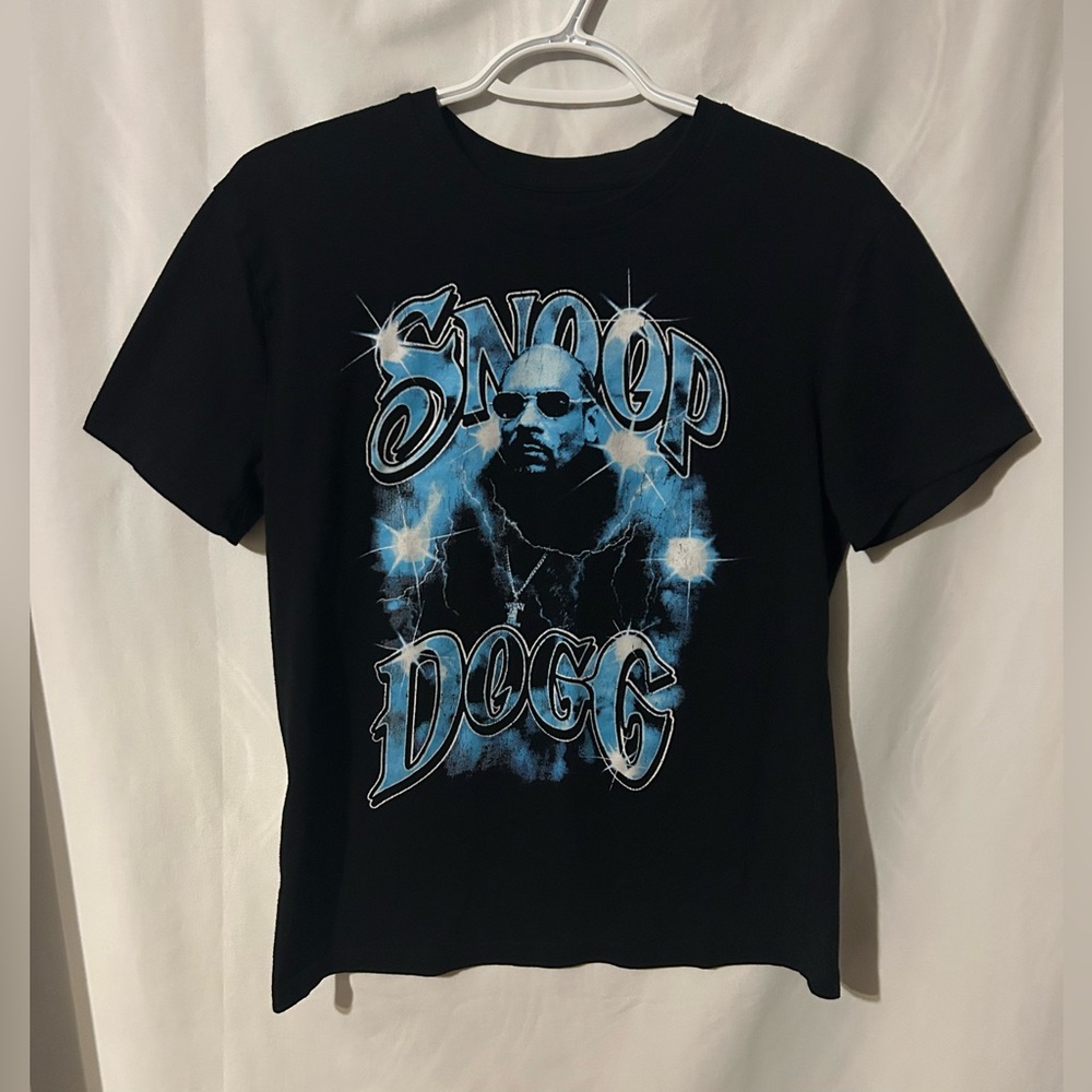 Death Row Records Snoop Dog Men’s Black Tee